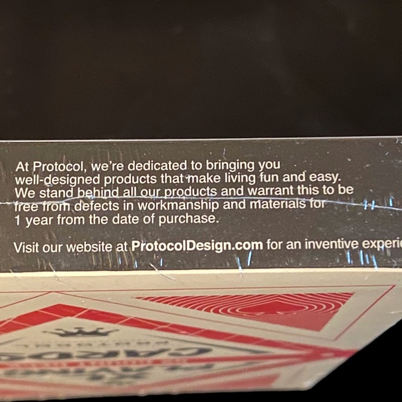 Protocol XL Playing Cards - Standard Style - Picture 6 of 6